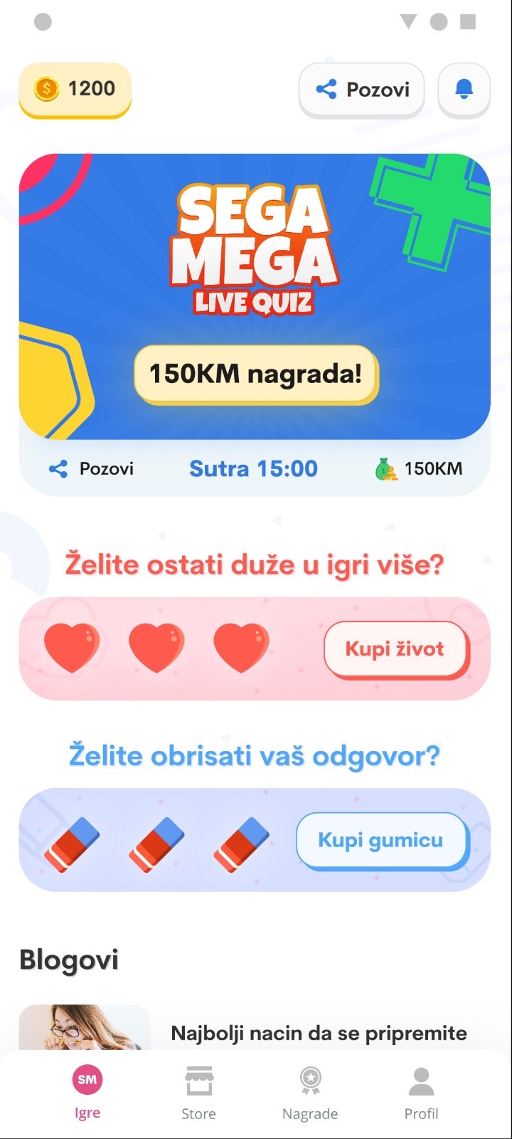 Sega Mega Live Quiz